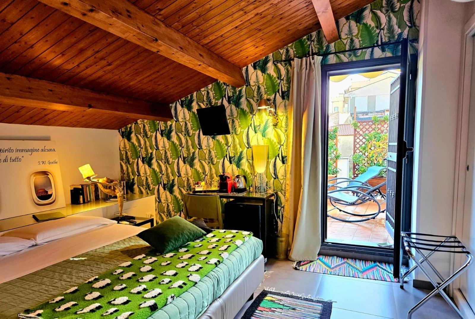 La Foresteria Garden Boutique B&B Katánie Exteriér fotografie